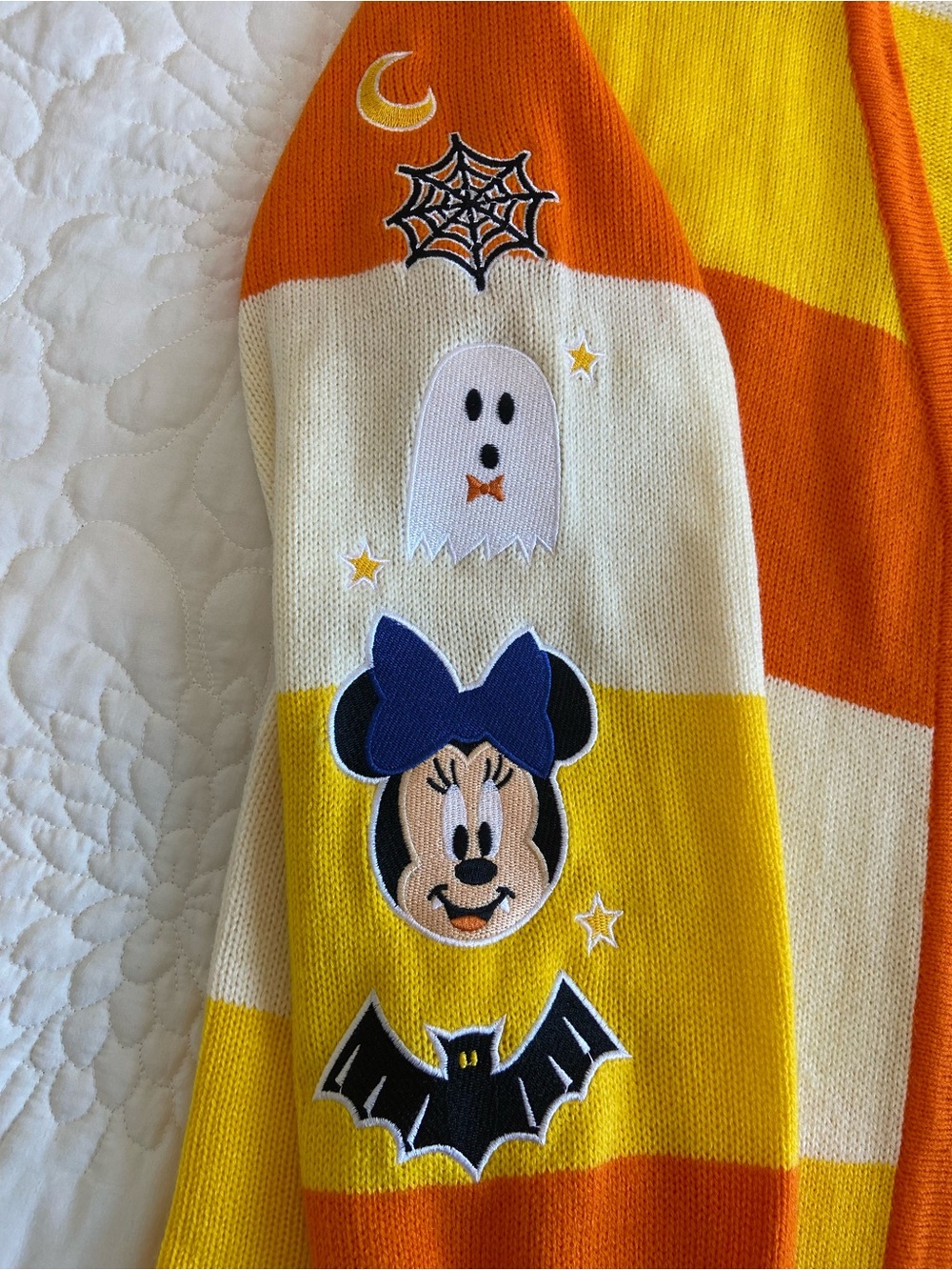 Disney Her Universe Halloween Candy Corn Cardigan - Picture 2 of 8